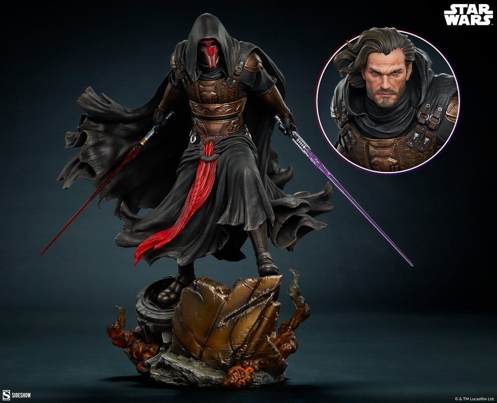 Darth Revan di Sideshow Collectibles Collector version - statua Star Wars Legends in scala 1/5