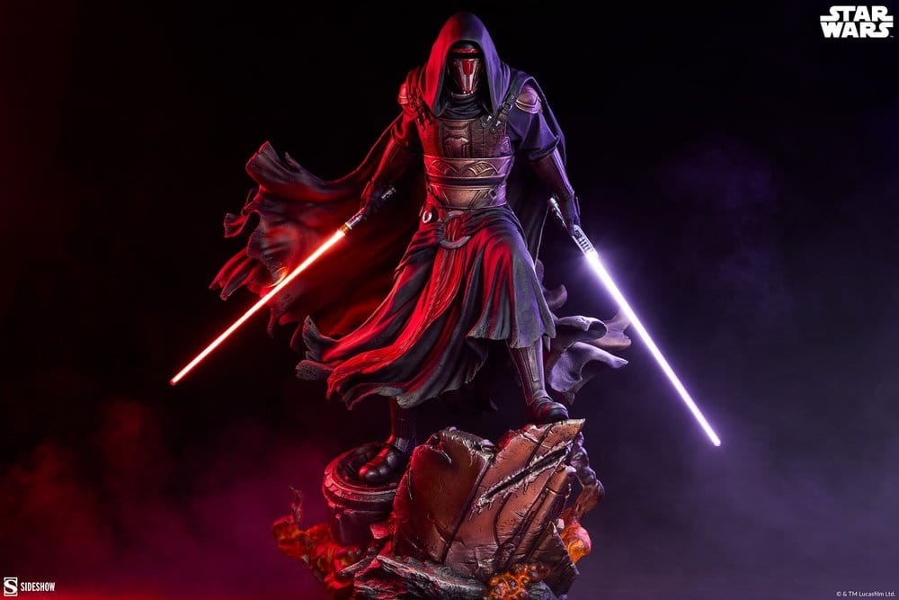 Darth Revan Premium Format di Sideshow Collectibles - statua Star Wars Legends in scala 1/4