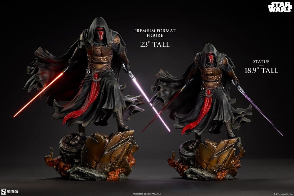 Darth Revan Premium Format par Sideshow Collectibles - statue 1/4 Star Wars Legends de 58 cm