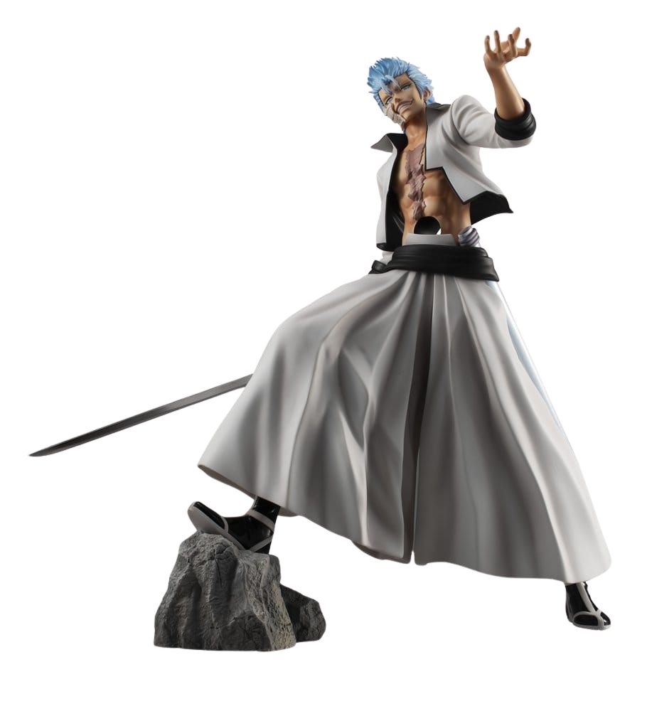 Grimmjow Jaegerjaquez GEM de Megahouse - figura Bleach de 25 cm