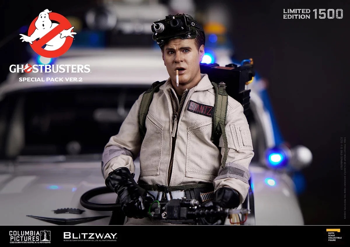 Venkman, Stantz, Spengler, Zeddemore Premium UMS Special Pack Ver. 2 par Blitzway - figurines 1/6 Ghostbusters de 30 cm