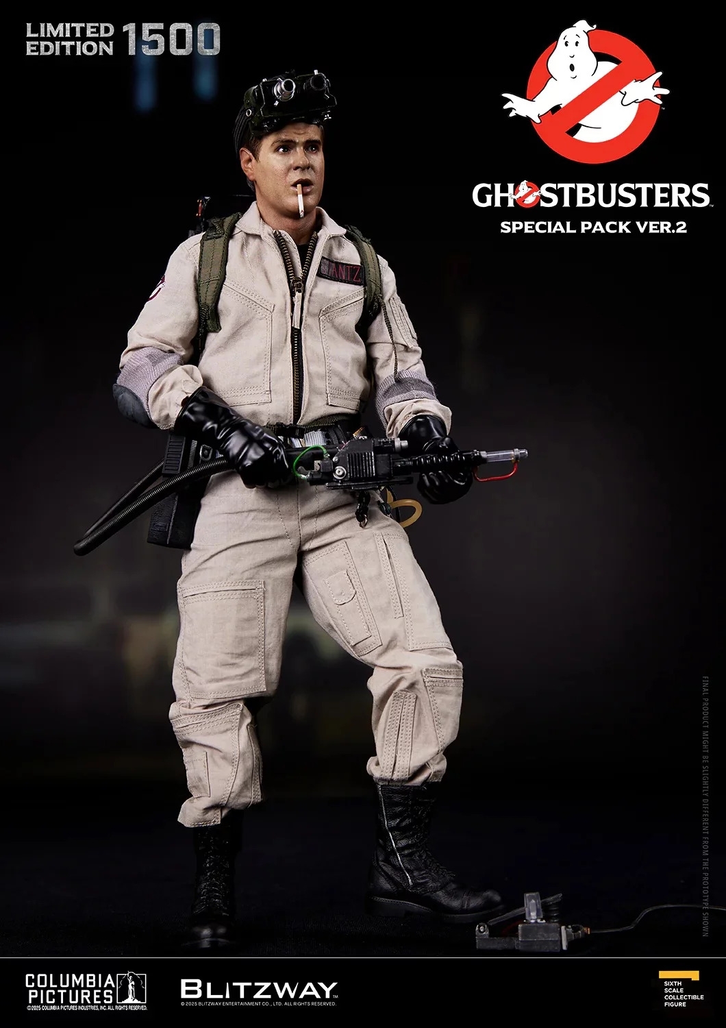 Venkman, Stantz, Spengler, Zeddemore Premium UMS Special Pack Ver. 2 par Blitzway - figurines 1/6 Ghostbusters de 30 cm