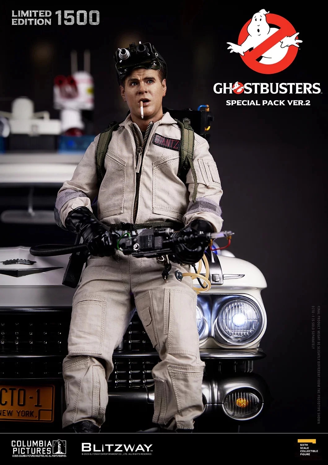 Venkman, Stantz, Spengler, Zeddemore Premium UMS Special Pack Ver. 2 par Blitzway - figurines 1/6 Ghostbusters de 30 cm