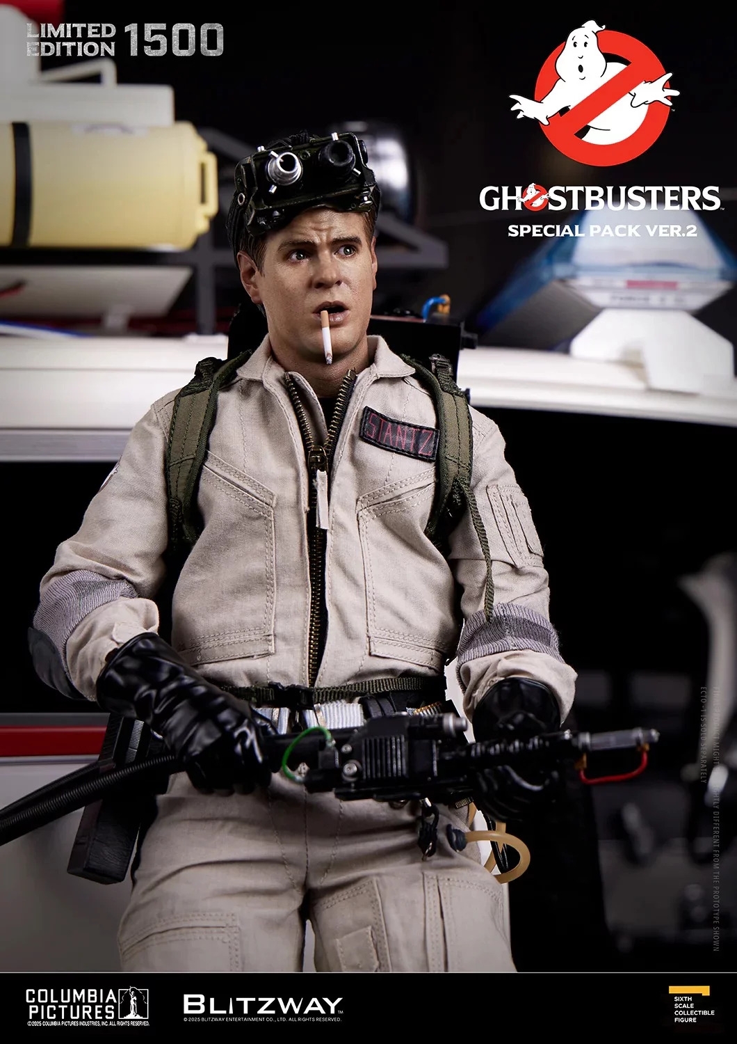 Venkman, Stantz, Spengler, Zeddemore Premium UMS Special Pack Ver. 2 par Blitzway - figurines 1/6 Ghostbusters de 30 cm