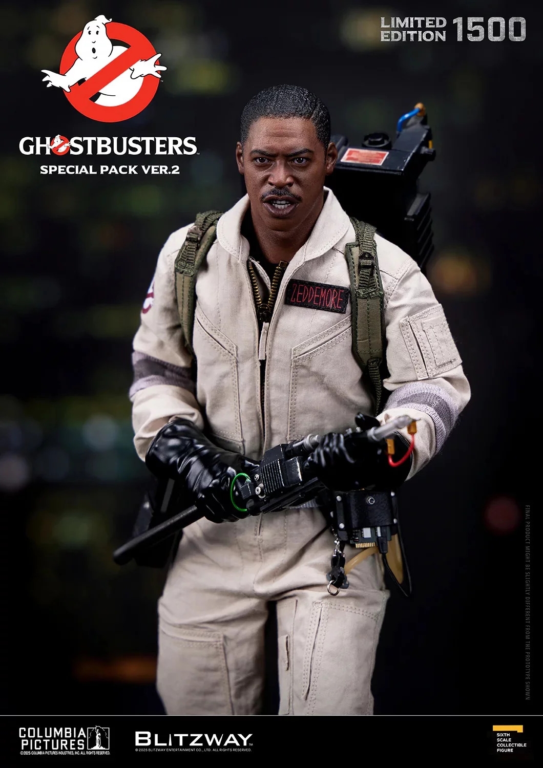 Venkman, Stantz, Spengler, Zeddemore Premium UMS Special Pack Ver. 2 par Blitzway - figurines 1/6 Ghostbusters de 30 cm