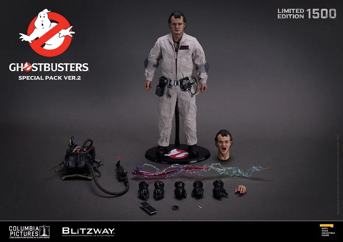 Venkman, Stantz, Spengler, Zeddemore Premium UMS Special Pack Ver. 2 par Blitzway - figurines 1/6 Ghostbusters de 30 cm