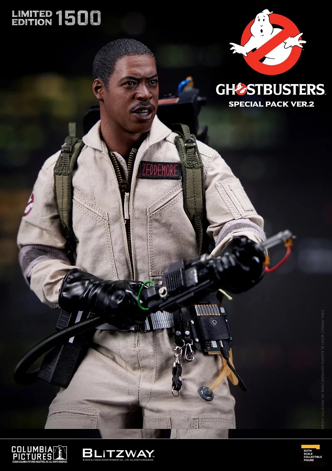 Venkman, Stantz, Spengler, Zeddemore Premium UMS Special Pack Ver. 2 par Blitzway - figurines 1/6 Ghostbusters de 30 cm