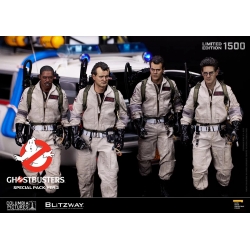 Venkman, Stantz, Spengler, Zeddemore Premium UMS Special Pack Ver. 2 par Blitzway - figurines 1/6 Ghostbusters de 30 cm