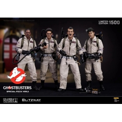 Venkman, Stantz, Spengler, Zeddemore Premium UMS Special Pack Ver. 2 par Blitzway - figurines 1/6 Ghostbusters de 30 cm