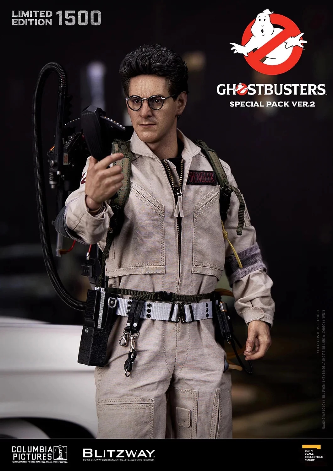 Venkman, Stantz, Spengler, Zeddemore Premium UMS Special Pack Ver. 2 par Blitzway - figurines 1/6 Ghostbusters de 30 cm