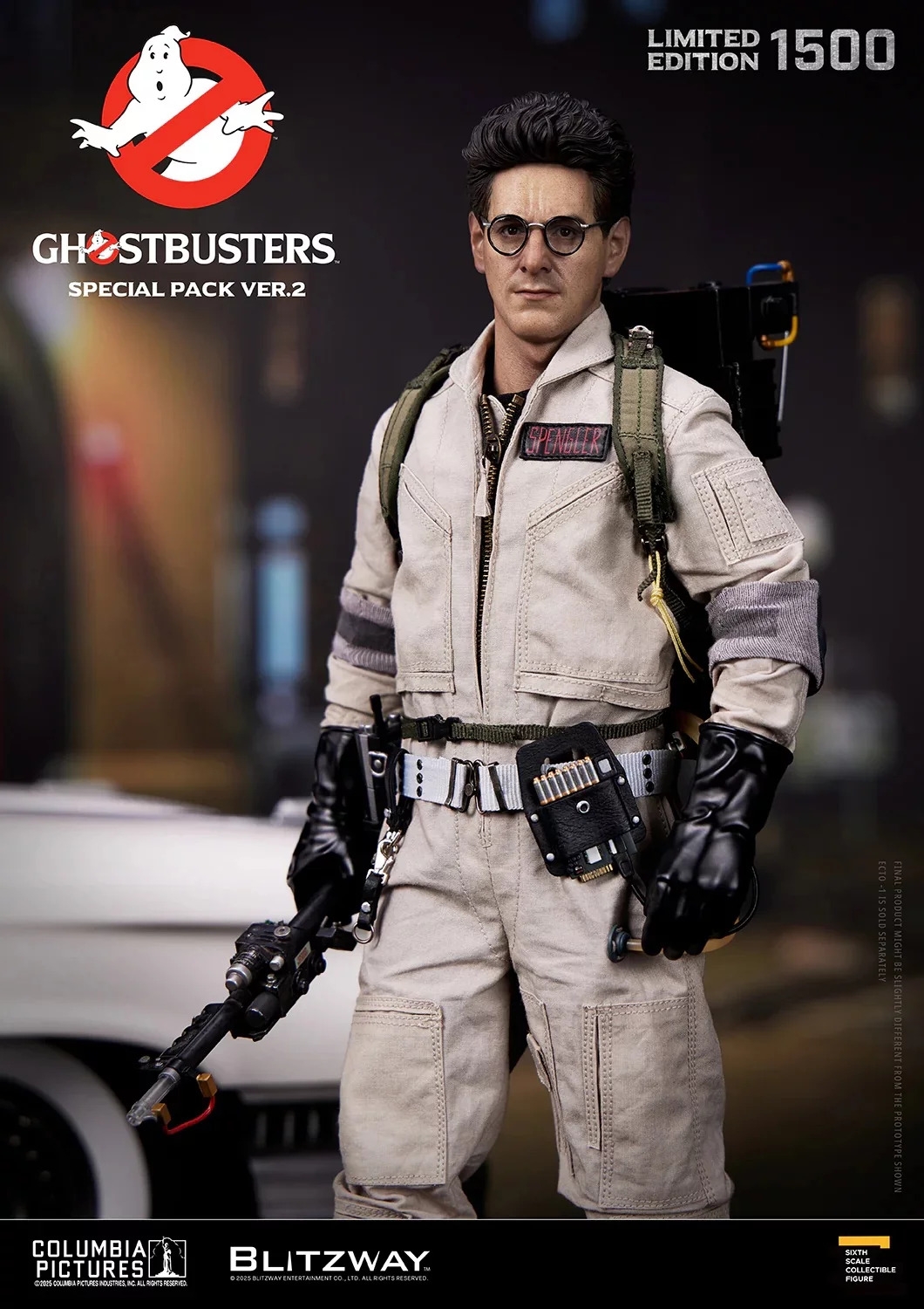 Venkman, Stantz, Spengler, Zeddemore Premium UMS Special Pack Ver. 2 par Blitzway - figurines 1/6 Ghostbusters de 30 cm