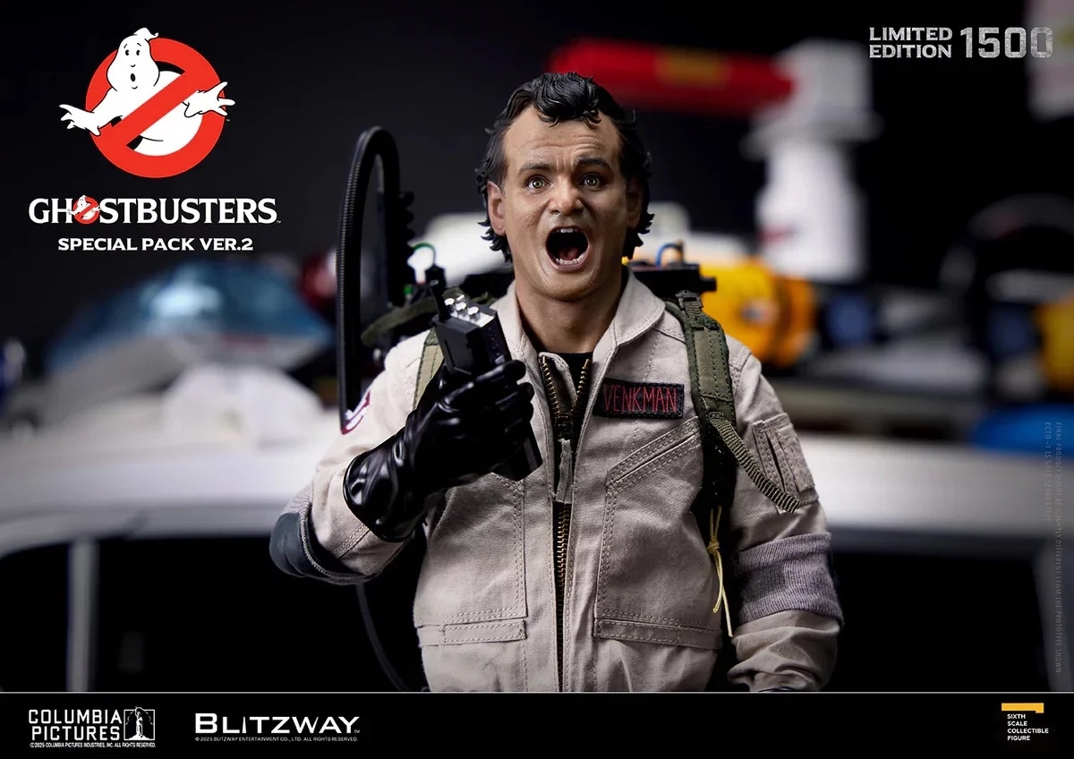 Venkman, Stantz, Spengler, Zeddemore Premium UMS Special Pack Ver. 2 par Blitzway - figurines 1/6 Ghostbusters de 30 cm