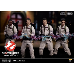 Venkman, Stantz, Spengler, Zeddemore Premium UMS Special Pack Ver. 2 par Blitzway - figurines 1/6 Ghostbusters de 30 cm