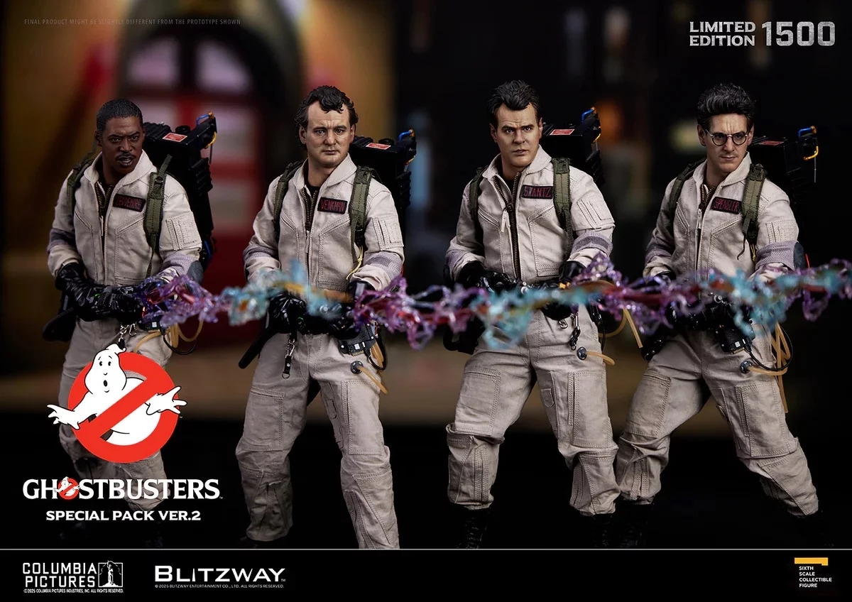 Venkman, Stantz, Spengler, Zeddemore Premium UMS Special Pack Ver. 2 par Blitzway - figurines 1/6 Ghostbusters de 30 cm