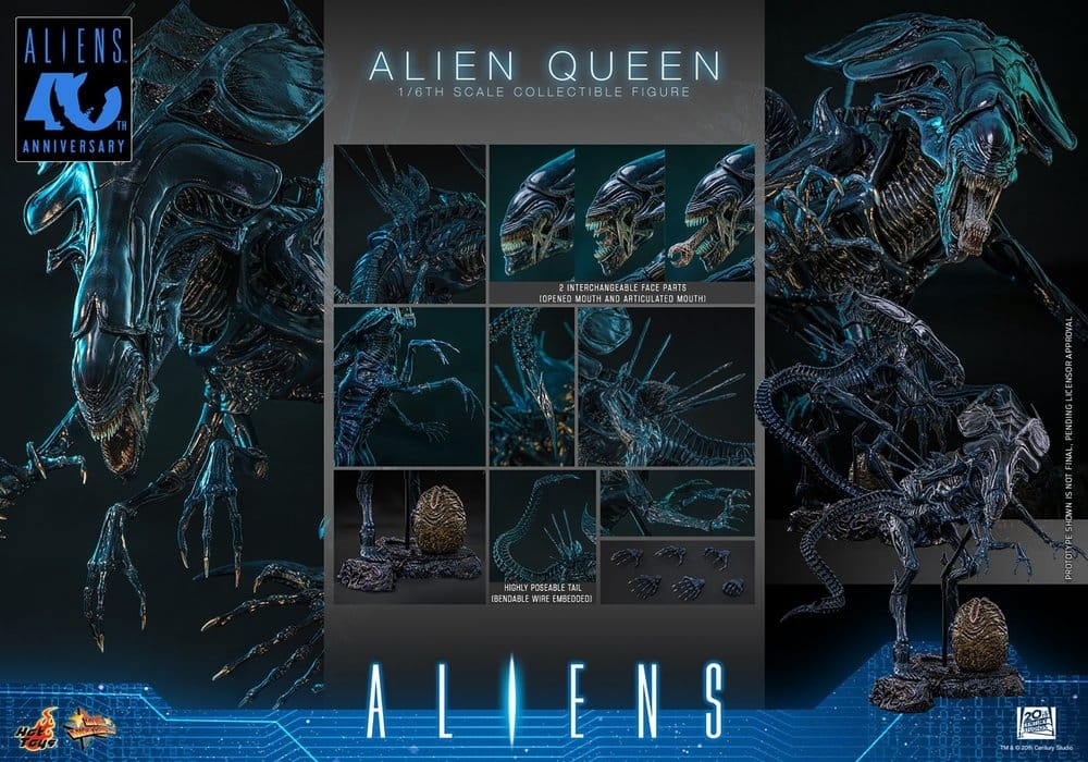 Alien Queen di Hot Toys - MMS903 - action figure Aliens 1/6