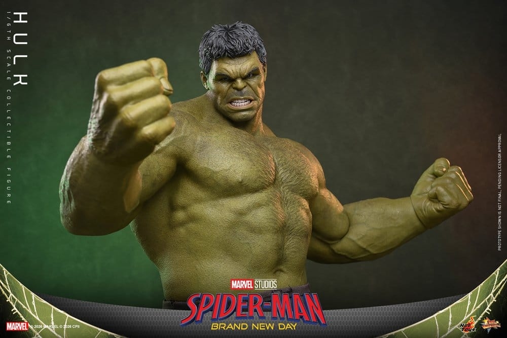Hulk di Hot Toys - MMS905 - action figure Spider-Man: Brand New Day 1/6