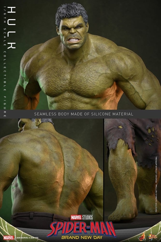 Hulk di Hot Toys - MMS905 - action figure Spider-Man: Brand New Day 1/6