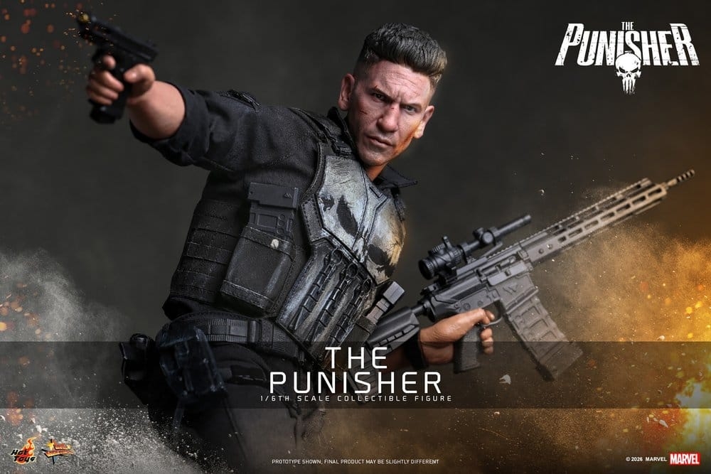 The Punisher di Hot Toys - MMS904 - action figure Spider-Man: Brand New Day 1/6