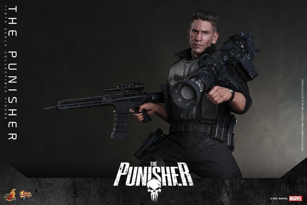 The Punisher di Hot Toys - MMS904 - action figure Spider-Man: Brand New Day 1/6