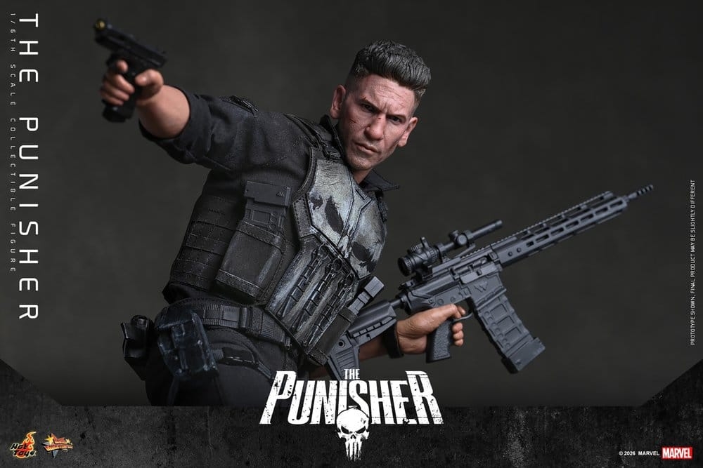 The Punisher di Hot Toys - MMS904 - action figure Spider-Man: Brand New Day 1/6