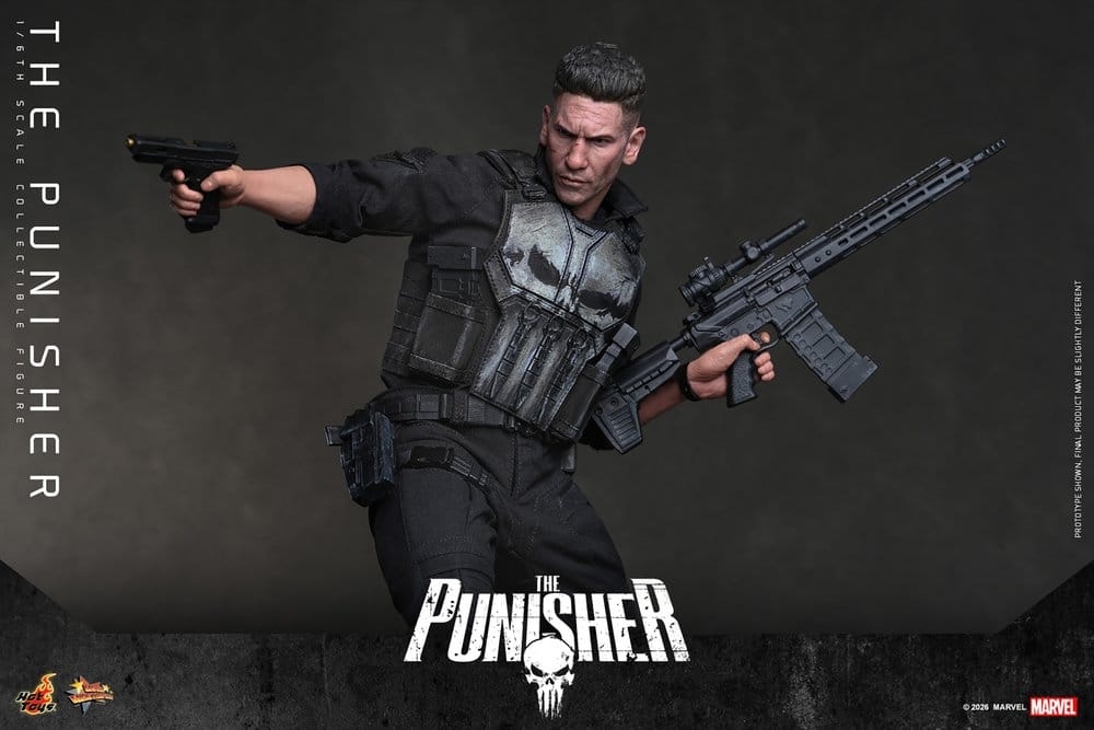 The Punisher di Hot Toys - MMS904 - action figure Spider-Man: Brand New Day 1/6
