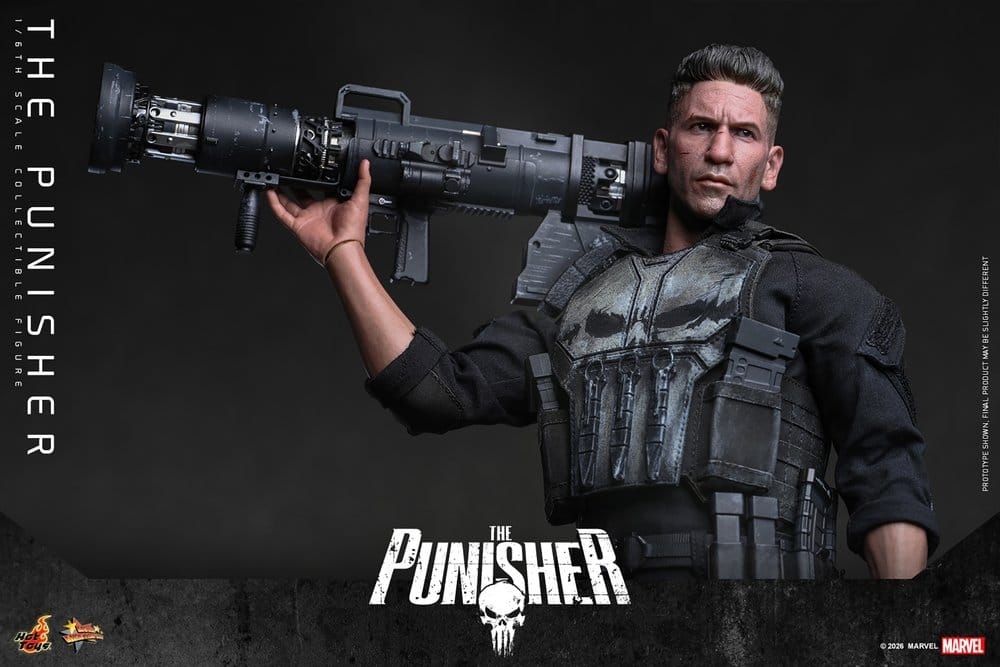 The Punisher di Hot Toys - MMS904 - action figure Spider-Man: Brand New Day 1/6