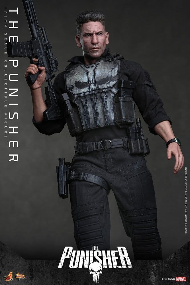 The Punisher di Hot Toys - MMS904 - action figure Spider-Man: Brand New Day 1/6