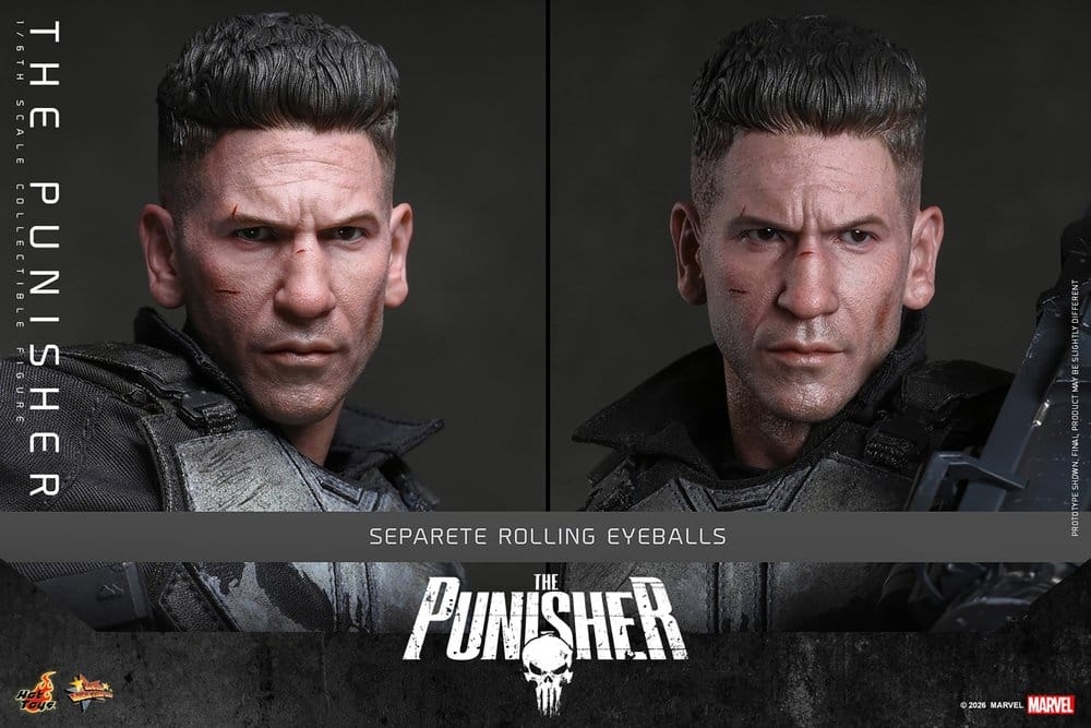 The Punisher di Hot Toys - MMS904 - action figure Spider-Man: Brand New Day 1/6