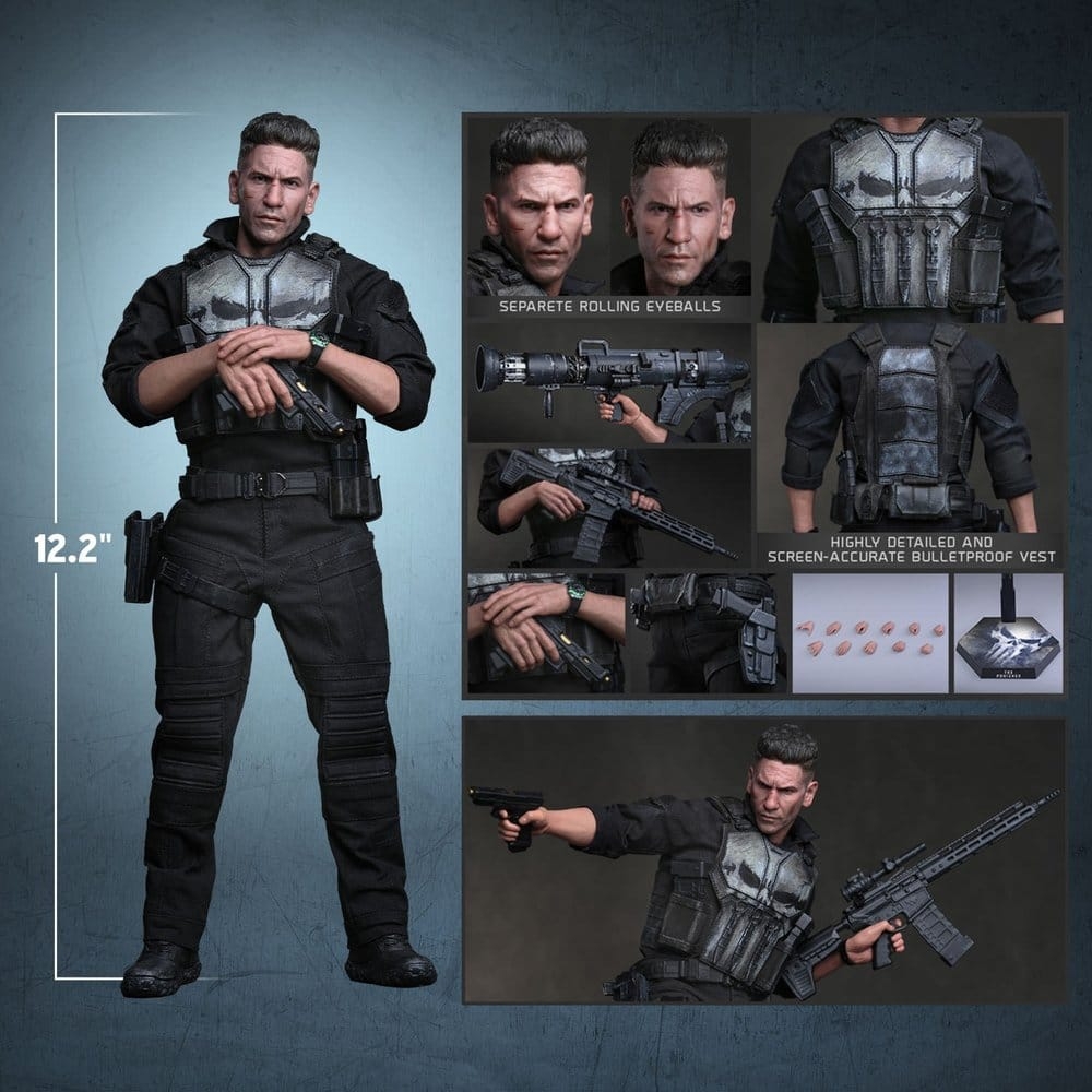 The Punisher di Hot Toys - MMS904 - action figure Spider-Man: Brand New Day 1/6