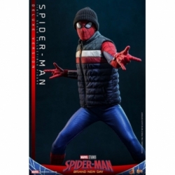 Spider-Man di Hot Toys Deluxe Version - MMS893 - action figure Spider-Man: Brand New Day 1/6