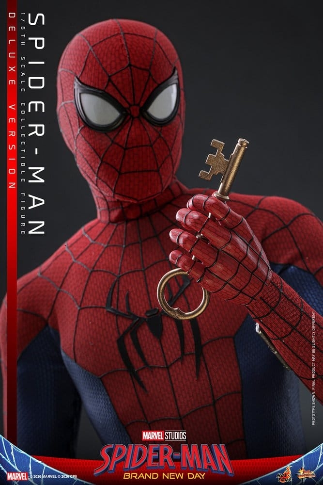 Spider-Man di Hot Toys Deluxe Version - MMS893 - action figure Spider-Man: Brand New Day 1/6