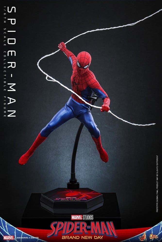 Spider-Man di Hot Toys Collector Edition - MMS892 - action figure Spider-Man: Brand New Day 1/6