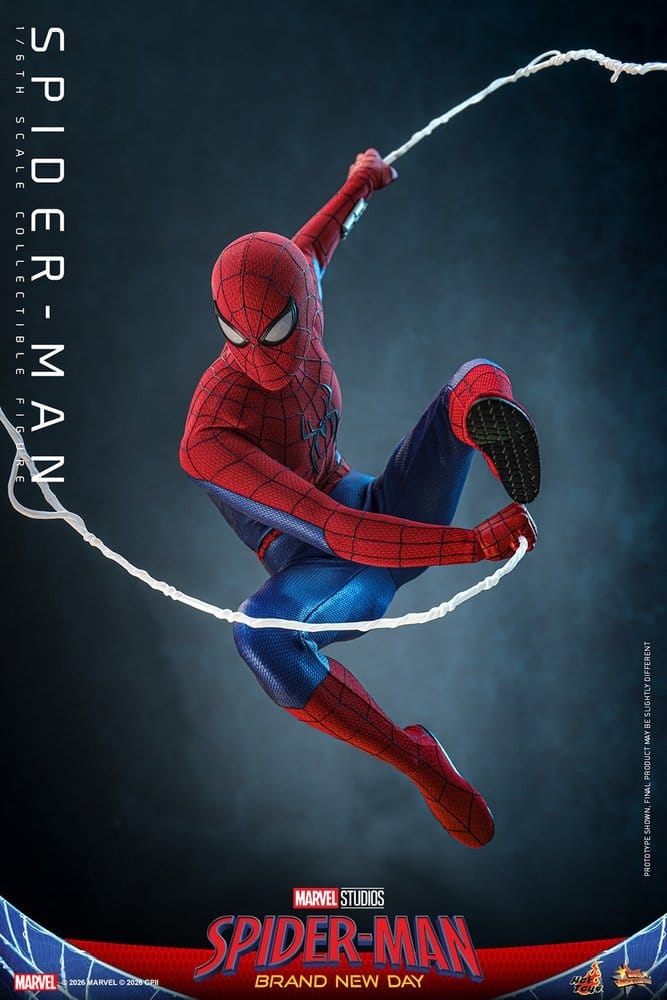 Spider-Man di Hot Toys Collector Edition - MMS892 - action figure Spider-Man: Brand New Day 1/6