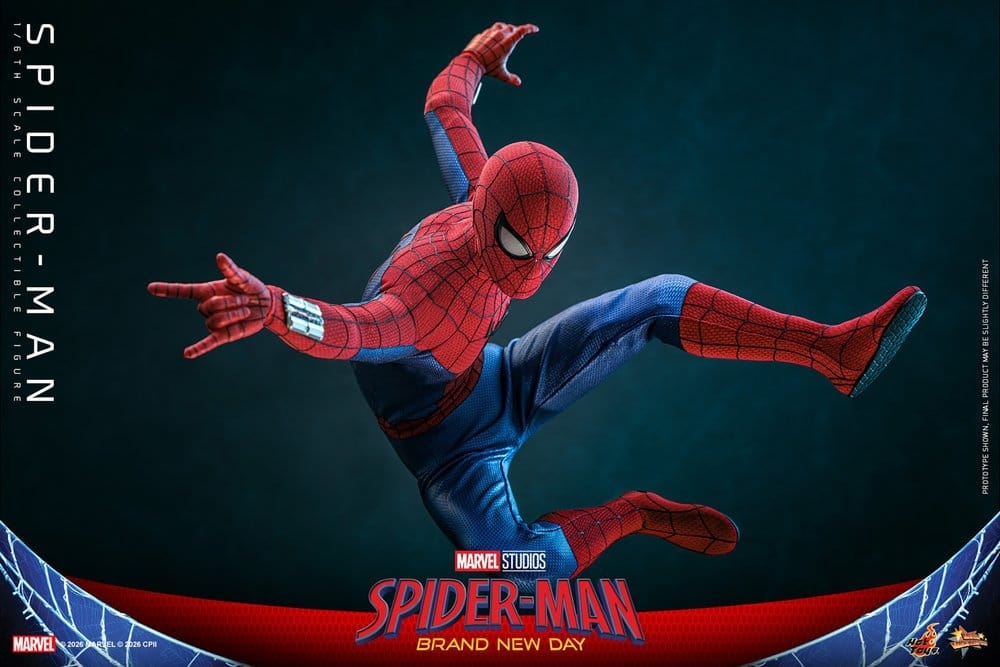 Spider-Man di Hot Toys Collector Edition - MMS892 - action figure Spider-Man: Brand New Day 1/6