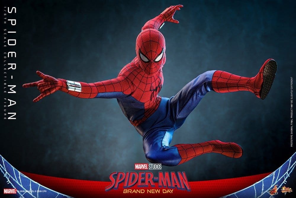 Spider-Man di Hot Toys Collector Edition - MMS892 - action figure Spider-Man: Brand New Day 1/6