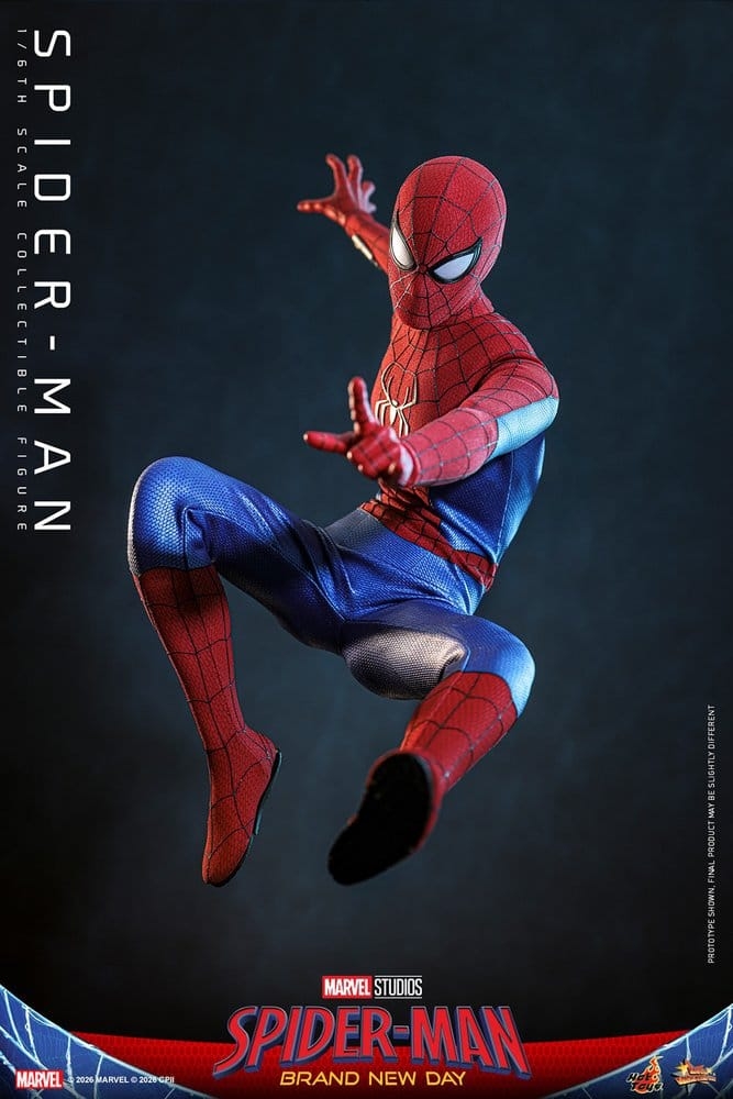 Spider-Man di Hot Toys Collector Edition - MMS892 - action figure Spider-Man: Brand New Day 1/6