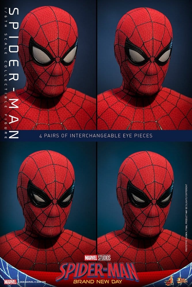 Spider-Man di Hot Toys Collector Edition - MMS892 - action figure Spider-Man: Brand New Day 1/6