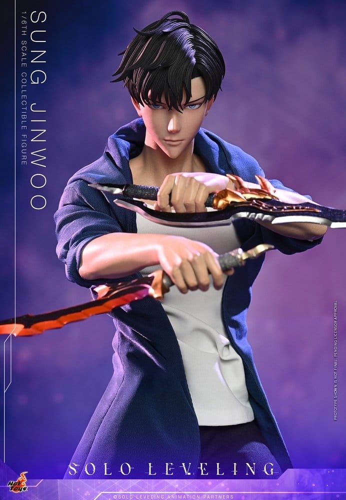 Sung Jinwoo di Hot Toys - TMS193 - action figure Solo Leveling 1/6