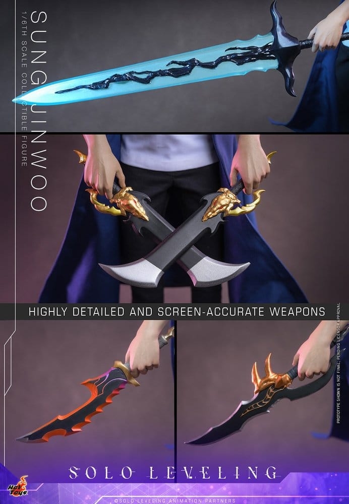 Sung Jinwoo di Hot Toys - TMS193 - action figure Solo Leveling 1/6
