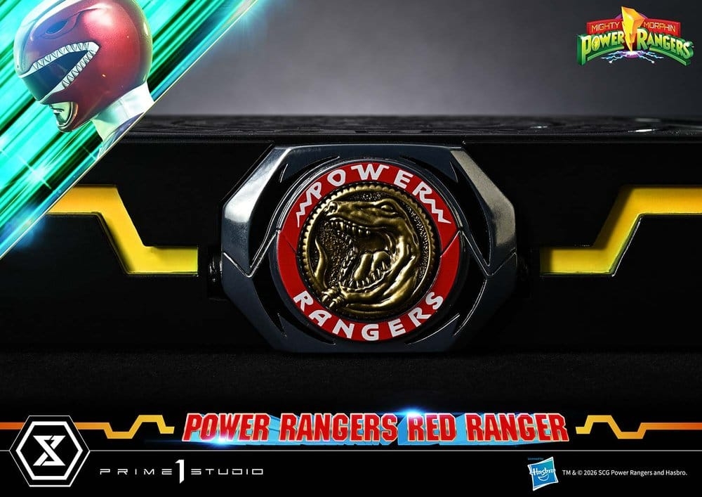 Red Ranger Premium Masterline van Prime 1 Studio - Mighty Morphin Power Rangers 1/4 schaal standbeeld