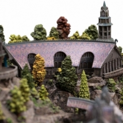 Rivendell Environment by Weta Workshop - The Lord of the Rings 28 cm diorama