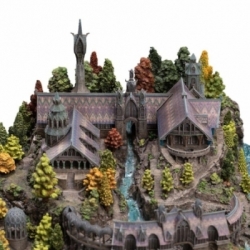 Rivendell Environment by Weta Workshop - The Lord of the Rings 28 cm diorama