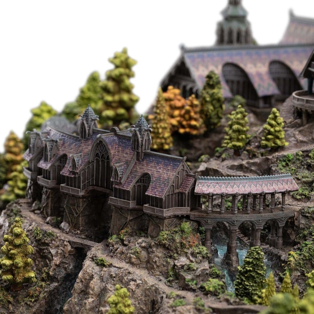 Rivendell Environment van Weta Workshop - The Lord of the Rings 28 cm diorama