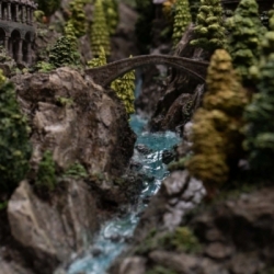 Rivendell Environment par Weta Workshop - diorama Le Seigneur des Anneaux de 28 cm