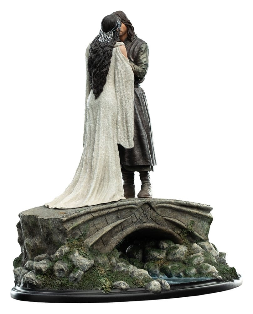 Aragorn and Arwen Miniature Statue di Weta Workshop - statua The Lord of the Rings alta 24 cm
