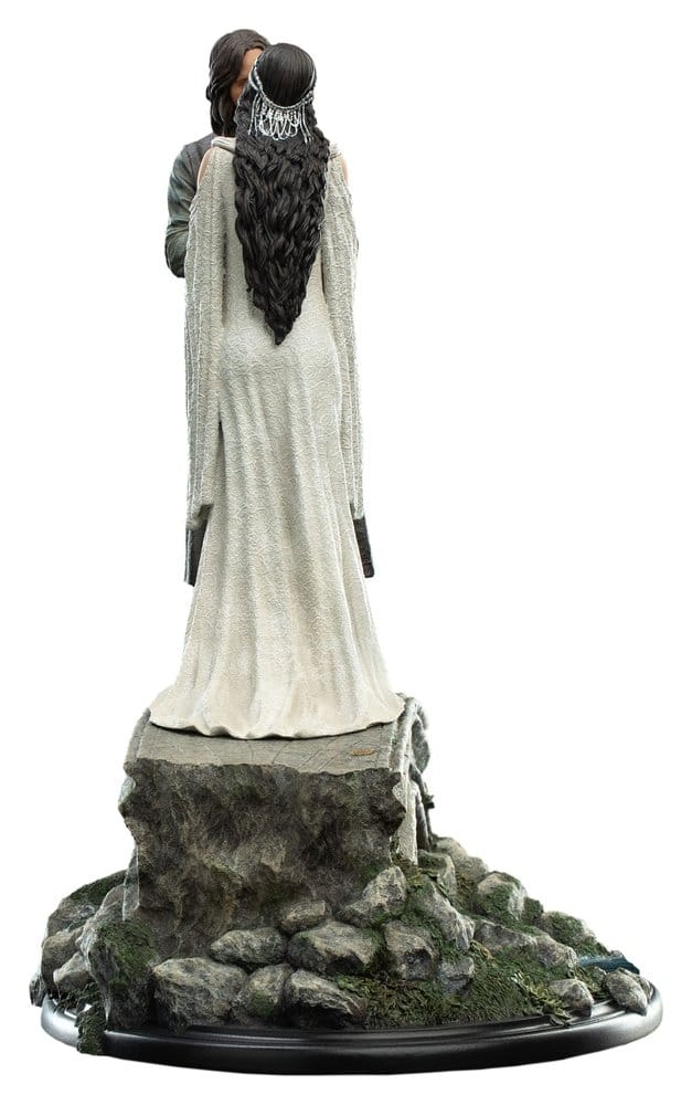 Aragorn and Arwen Miniature Statue di Weta Workshop - statua The Lord of the Rings alta 24 cm