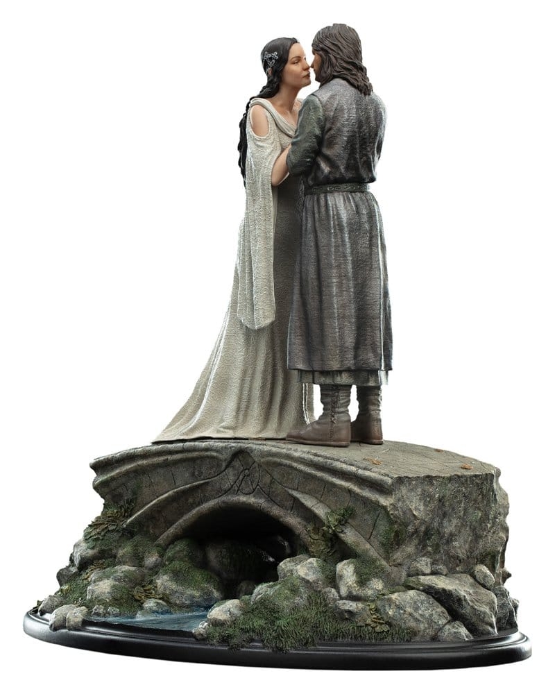 Aragorn and Arwen Miniature Statue van Weta Workshop - The Lord of the Rings 24 cm standbeeld