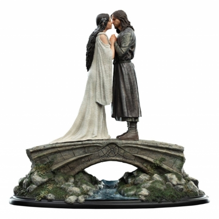 Aragorn and Arwen Miniature Statue by Weta Workshop - The Lord of the Rings 24 cm statue