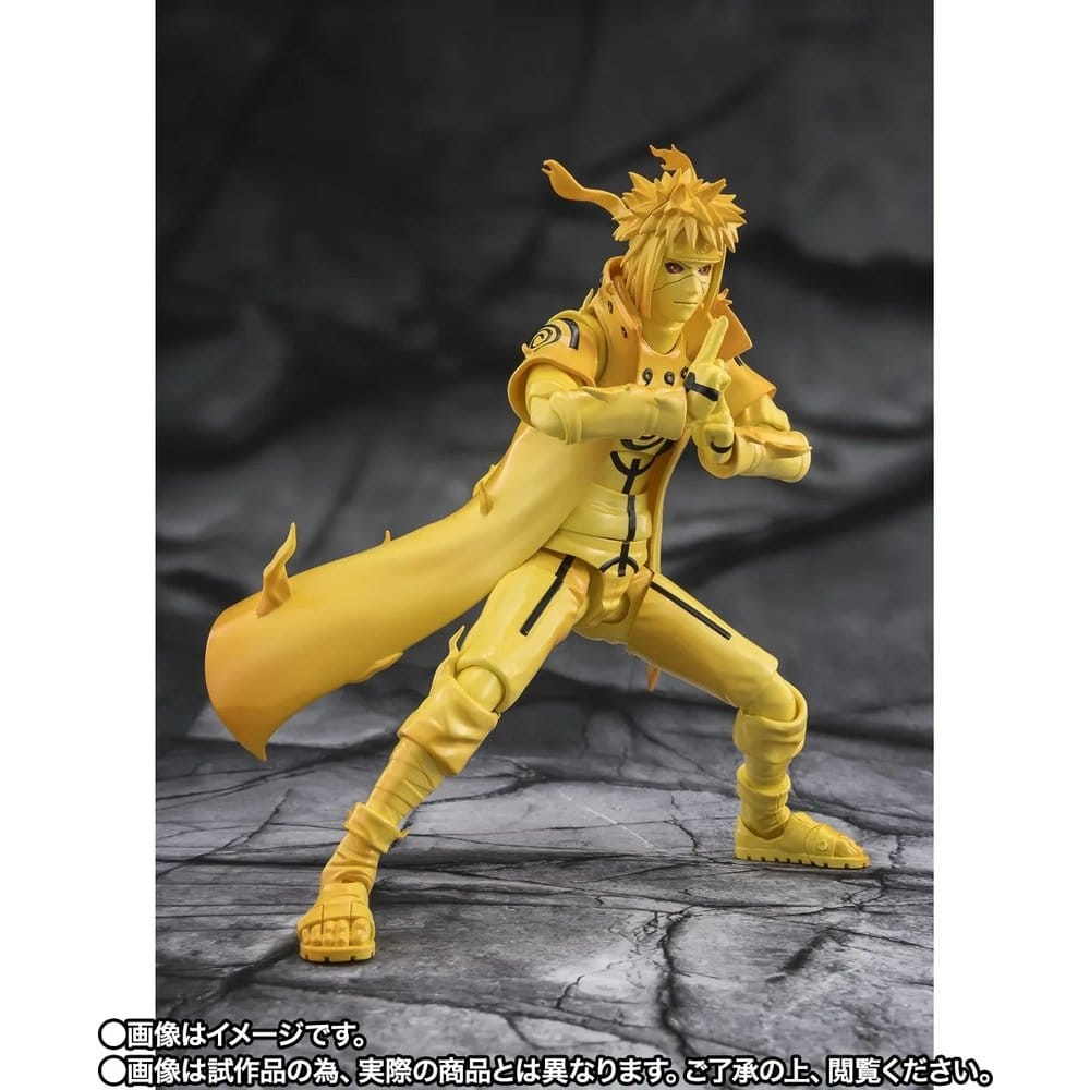 Minato Namikaze (Kurama Link Mode) S.H.Figuarts Bond of Light That Shatters Darkness by Bandai Tamashii Nations - action figure