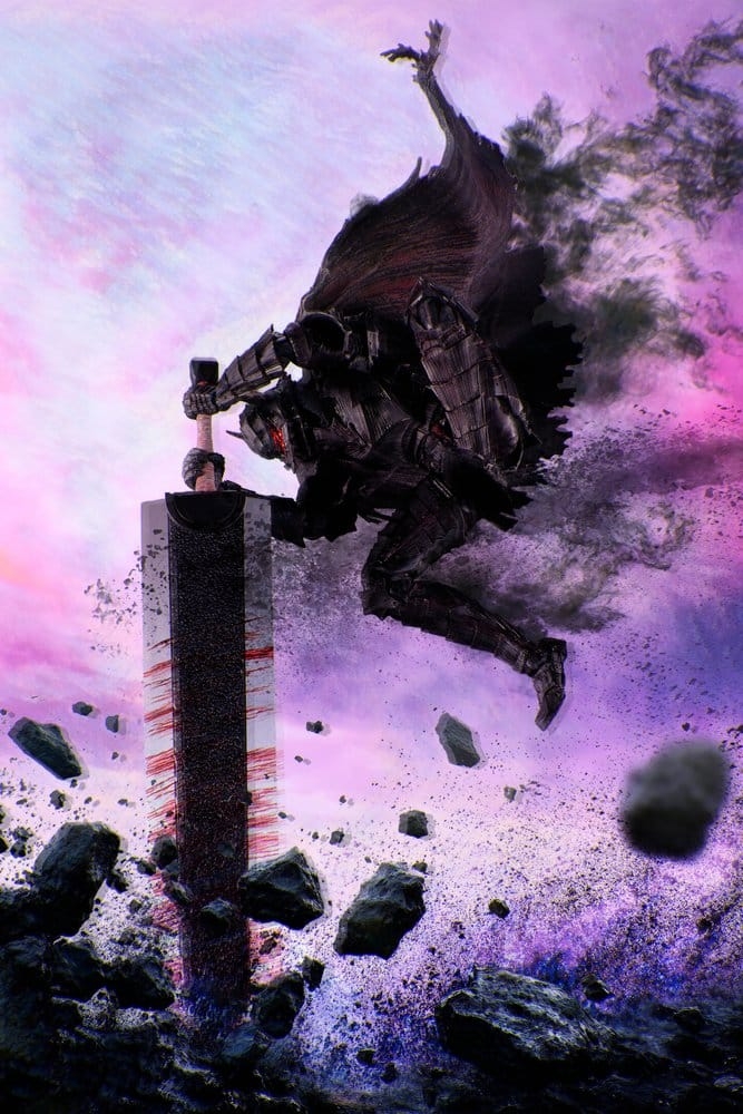Guts (Berserker Armor) S.H.Figuarts di Bandai Tamashii Nations Heat of Passion - Battle Version version - action figure